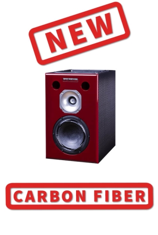 6.5″ 2-Way Powered Carbon Fiber Studio Monitors (pair) 650 Watt each