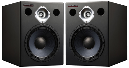 Wayne Jones Audio 10″ 2-Way Studio Monitors (pair) 650 Watt each. Matt graphite colour finish.