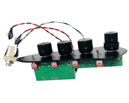 Wayne Jones Audio WJA-3B, all-in-one jazz-style control plate 3-band onboard bass guitar pre-amp